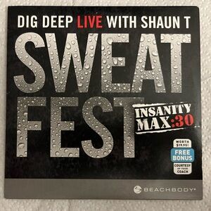 Beachbody Black and Gray Fitness DVD